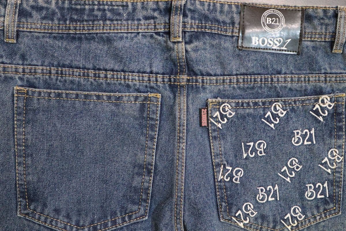 Men's Embroidered Back Pocket Jeans at Trendz Fit Fashion
