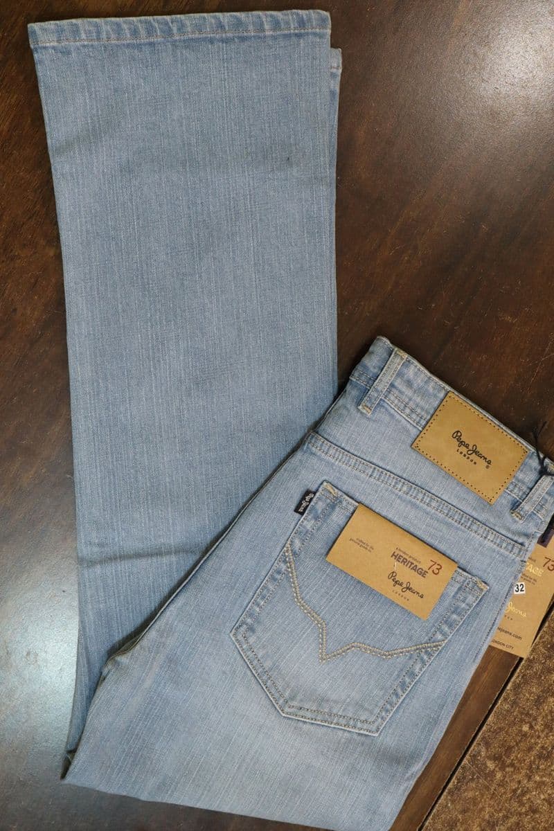 Men's Grey Blue Slim Fit Jeans at Trendz Fit Fashion
