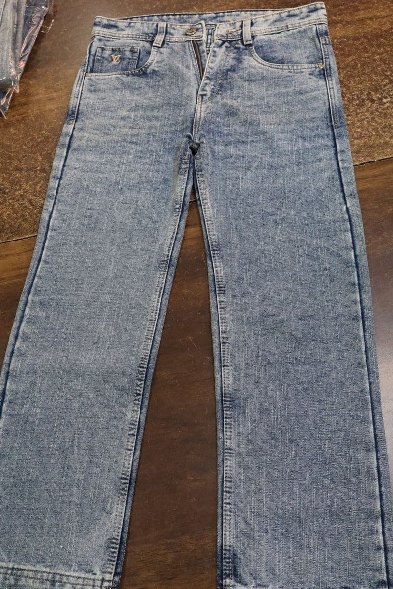 Men's Monogram Embroidered Pocket Jeans at Trendz Fit Fashion